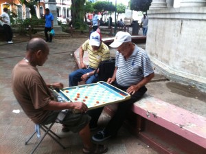 Santa Ana Old men playing