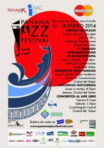poster Panama Jazz Fest 2014