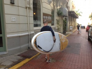 Paddle board Casco Viejo Panama