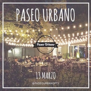 Paseo Urbano este domingo