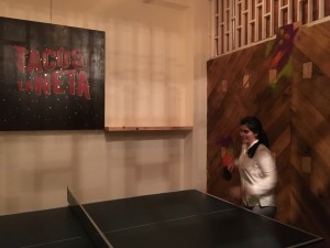 La Neta ping pong table
