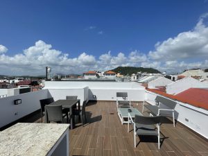 Terraza en techo, Elegante, Casa Neuman, unidad 7